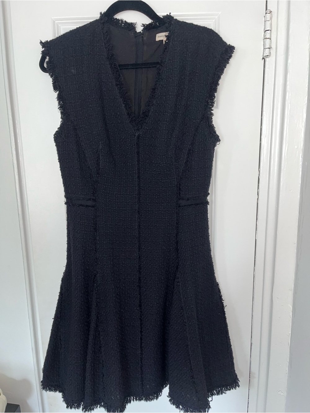 Black tweed dress | Size 8 | Rebecca Taylor